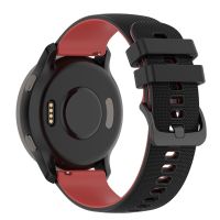 Tali jam silikon 20mm 22mm tali jam untuk Samsung Galaxy aksesori pengganti jam tangan Huawei Amazfit Xiaomi