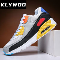 KLYWOO Uni Running Shoes for Men Sneakers Hip Hop Fashion Casual Shoes Light Outdoor Air Cushion Mens Tennis Jogging Shoes