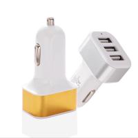 ที่ชาร์จในรถยนต์ Car Charger USB 3 port 5.1A 3ช่องชาร์จ