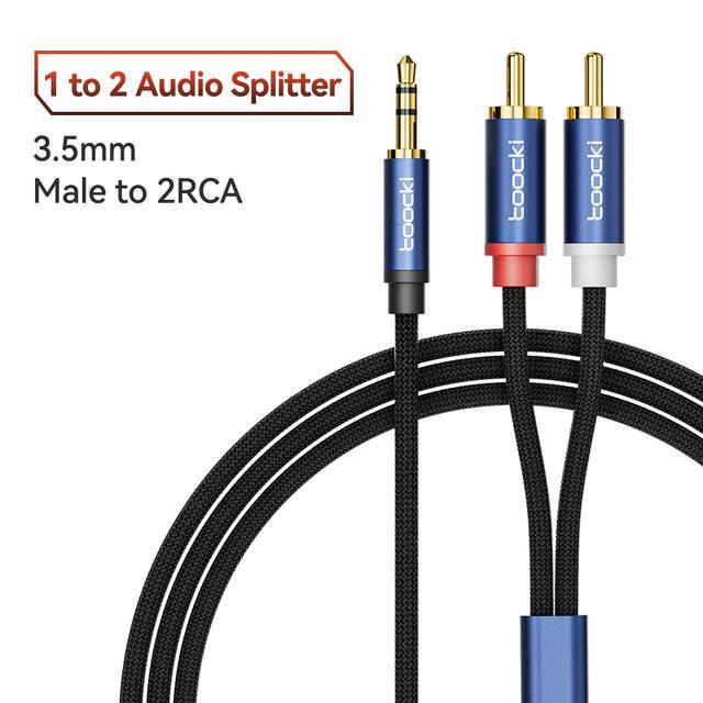 chaunceybi-toocki-jack-3-5-to-2-aux-cable-3-5mm-2rca-male-splitter-audio-wire-for-tv-amplifier-theater-dvd-cord