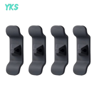 ?【Lowest price】YKS 1/4pcs CORD Organizer สายเคเบิลห่อสิ่งที่แนบมาสายไฟ wrapper Power CABLE HOLDER CLIP