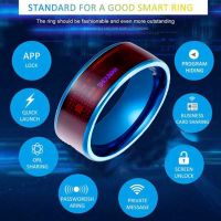 Fashion Men 39;s Ring Magic Wear NFC Smart Ring Finger Digital Ring for Android phones with functional couple stainless steel ring