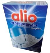 Muối rửa bát alio 2 kg hàng Đức  muôí làm mềm nước chuyên dùng cho máy rửa