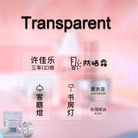 Niimbot D11 Transparent Label Sticker D110 Label Tape Luminous Adhesive D11 Printer Label for Niimbot Wireless Pocket Printer