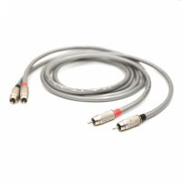 AN-Vx Solid Core 99.99% Pure Silver RCA Interconnect cable 1.5M