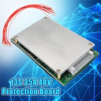 PEACHAN ชาร์จเกินกว่าปล่อยเซลล์โมดูล BMS 13S 35A 48V แบตเตอรี่ลิเธียมสมดุลแผงวงจรแผงวงจรแบตเตอรี่แผ่นป้องกันพิมพ์แผงวงจร