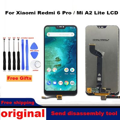 5.84 Original Lcd For Xiaomi Mi A2 Lite LCD Display Touch Screen Replacement M1805D1SG For Xiaomi Redmi 6 Pro Mi A2 Lite LCD