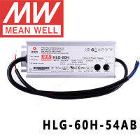 เดิมหมายถึงดี HLG-60H-54AB สำหรับถนนเรือนกระจกสูงเบย์ที่จอดรถ Meanwell 60W แรงดันคงที่คงที่ในปัจจุบันนำไดร์เวอร์