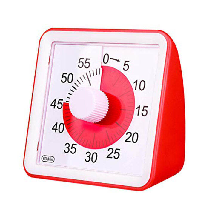 60Minute Clock Management Kids Silent And Time Teaching For Timer Classroom Visual Lazada.co.th