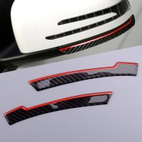 【CC】 1 Door Mirror Bottom Strips Trim Anti-Collision Guard Car Real Carbon W176 W246 W204 W212 X156 GLE