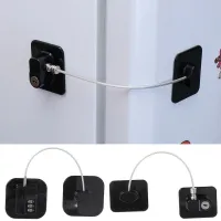 【CW】 1Pcs Child Safety Refrigerator Lock With Keys or Coded Infant Security Locks Sliding Closet Door Window Drawer Limiter