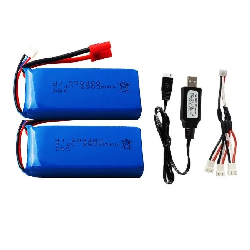 Ewellsold  903480 Toys Battery Charger Set For X8C X8W X8G X8HW X8HC  X8HG HQ899 RC drone parts 7hmv | Lazada PH