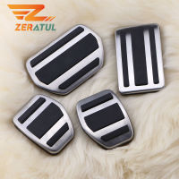 Zeratul อุปกรณ์รถยนต์สำหรับเปอโยต์508ซีตรอง C5 2012-2014 C6สแตนเลสที่ MT เหยียบรถก๊าซเบรกคลัทช์เหยียบปก