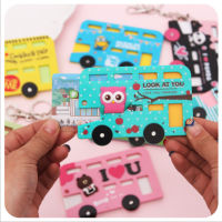 【CW】Cute card case Key holder Bank Credit Card Holders Card Bus ID Holders Identity Badge with Cartoon Kid Birthday Gift