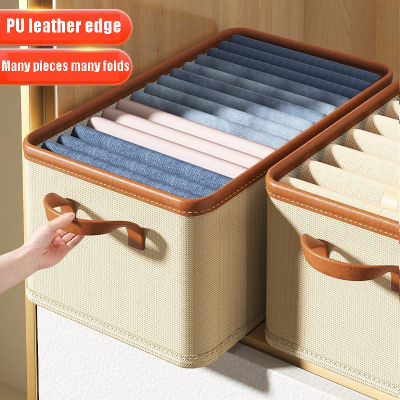 Foldable Storage Bags For Clothes Fabric Wardrobe Storage Box Foldable Pants Storage Box Fabric Clothing Storage Bag Foldable Clothes Storage Box