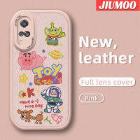 เคส JIUMOO สำหรับ Vivo Y51 Y31 2021 Y51A 2021 Y53s 4G เคส Y30i Y30 Y50ลายการ์ตูนหุ่นยนต์ของเล่นน่ารักดีไซน์ใหม่กันกระแทกเคสใส่โทรศัพท์หนังซิลิโคนนิ่มเลนส์กล้องถ่ายรูปเคสป้องกันรวมทุกอย่าง