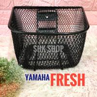 (เกรดพรีเมี่ยม เหล็กหนา ทนทาน) ตะกร้า YAMAHA FRESH , ยามาฮ่า เฟรช  ตระกร้า ตะแกรง มอเตอร์ไซค์