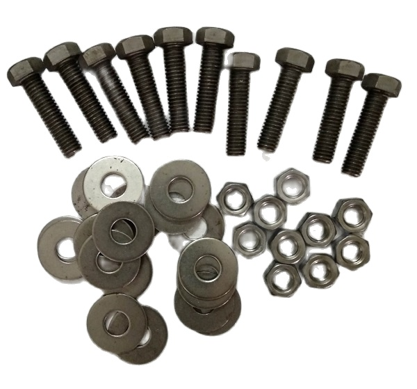 Mild Steel Hex Bolts And Nuts And Washers 3 8” X 1 1 2 10sets 1kg Screw