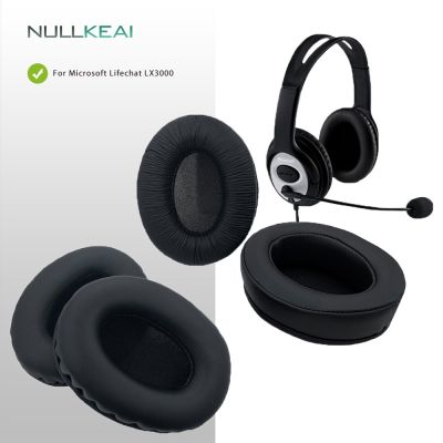 NULLKEAI Replacement Parts Earpads For Microsoft Lifechat LX3000 LX-3000 Headphones Earmuff Cover Cushion Cups Sleeve [NEW]