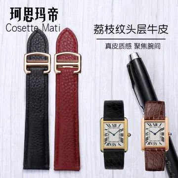 Shop Cartier Tank Watch Strap with great discounts and prices