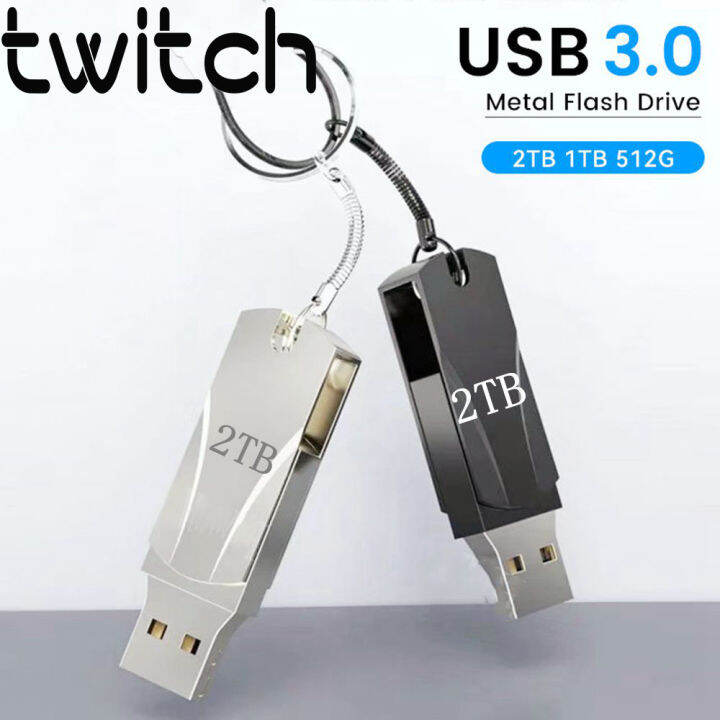 Newest USB 3.0 Flash Drive 2TB 1TB High Speed Metal PenDrive Waterproof