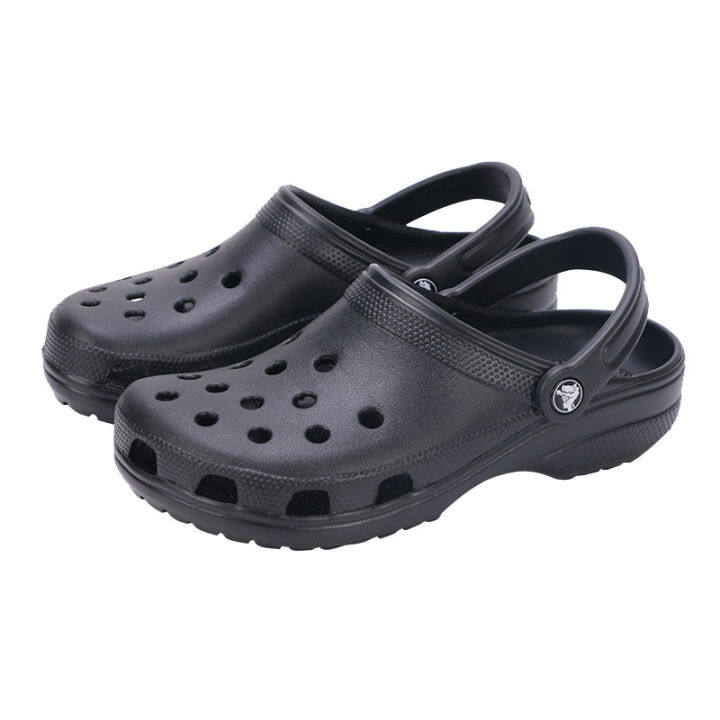 crocs-รองเท้าแตะยี่ห้อ-clogs-คลาสสิกกันลื่นรองเท้าลำลองผู้ชายและผู้หญิงรองเท้าแตะชายหาดรองเท้าลุยน้ำ