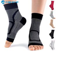 △℗ 1Pair Ankle Brace Compression Sleeve Plantar Fasciitis Sock for Achilles Tendonitis Joint PainHeel Spur Pain Foot Arch Support