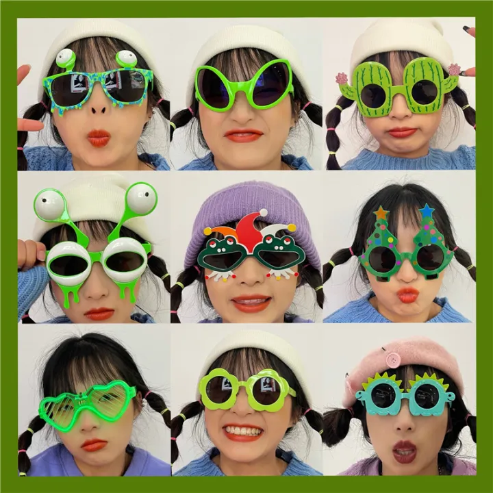 Cartoon Funny Birthday Photo Cute Animal Frame Sunglasses Personalized