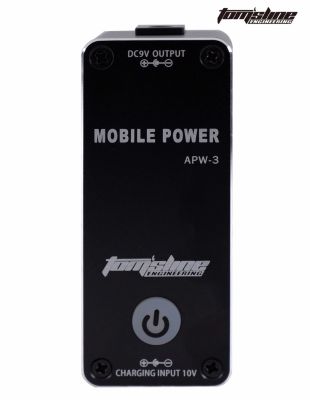 Tomsline APW-3 Mobile Power Bank เพาเวอร์แบงค์ สำหรับเอฟเฟคกีตาร์ + แถมฟรีอแดปเตอร์สำหรับชาร์จไฟเข้าตัวเครื่อง