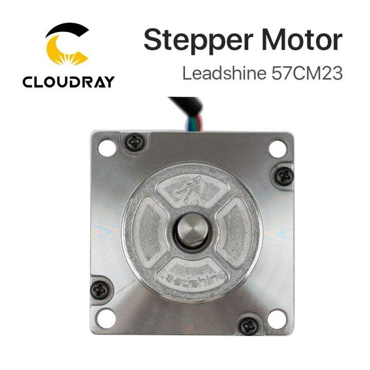 cloudray-leadshine-2-phase-stepper-motor-57cm23-for-nema23-5-0a-2-3nm-length-76mm-shaft-8mm-for-co2-laser-engraving-machine