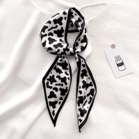 【CC】❦卐✶  2021 Fashion Print Small Silk Scarf Thin Narrow Hair Female