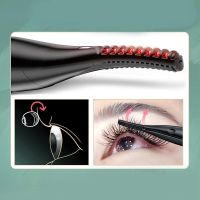 ✲ Portable Electric Heated Eyelash Curler Long Lasting 3 Modes 60S Fast Curling Brush Comb Beauty Tool Eyelash Tool Lash Styling