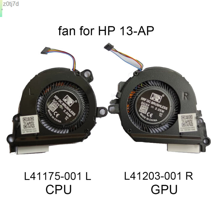 Laptop Processor Cooling Fans CPU GPU Cooler Fan For HP Spectre X360 13