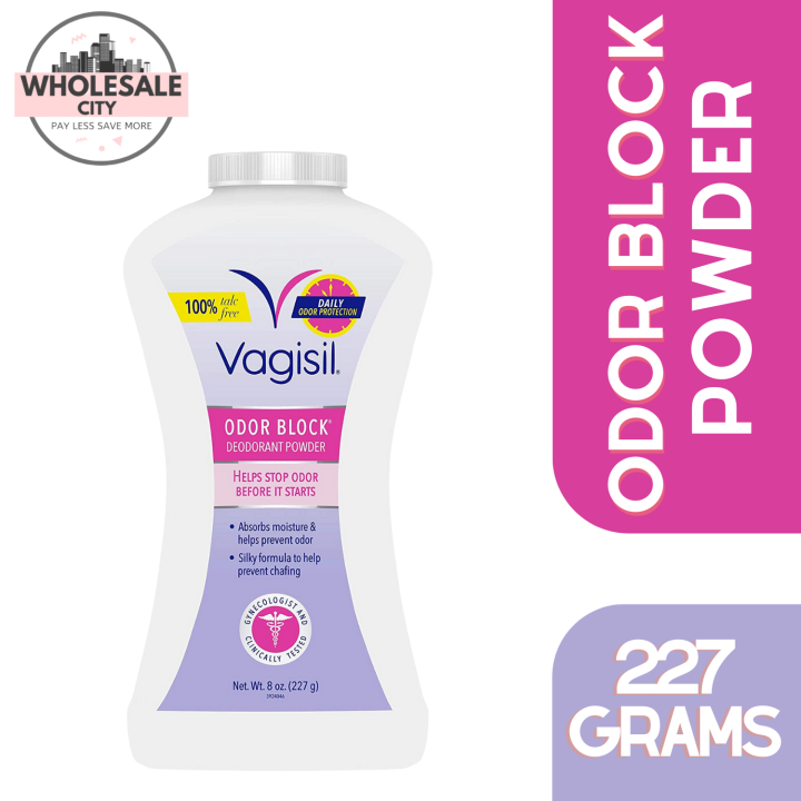 VAGISIL ODOR BLOCK DEO Feminine Powder 8oz/227g Lazada PH