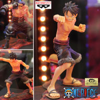 Model โมเดล งานแท้ 100% แมวทอง Banpresto One Piece Film Z วันพีซ เต็มพิกัดสลัดจอมลุย วันพีช ฟิล์ม แซด Monkey D Luffy มังกี้ ดี ลูฟี่ Manhood Zetto เซ็ตโต้ Ver Original from Japan