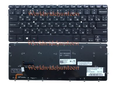 High quality Reboto Original Russian keyboard for XPS L321X L322X Laptop Keyboard CN-08FJXT RU Layout Backlit without Frame