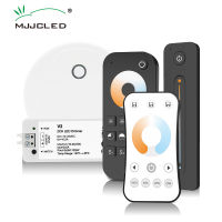 2021WW CW LED Dimmer Controller 12V 24V 2CH 10A RF 2.4G Wireless Remote Smart Wifi Dimmer Switch for Dual White CT LED Strip Light