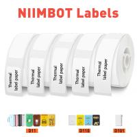 Niimbot D11 Label D110 D101 Thermal Paper White Label Tape for NIIMBOT D110 D101 D11 Label Printer 15x50mm 12x40mm Paper Sticker