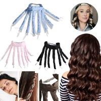 ‘；【。- Lazy Hair Curler Hair Rollers Heatless Curling Rod Headband Curls Silk Rion Sleeping Soft Wave Formers No Heat Curls Rion