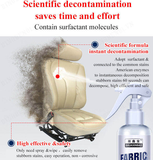 jiketai Car Interior Cleaning Agent Foam Cleaner Car Interior