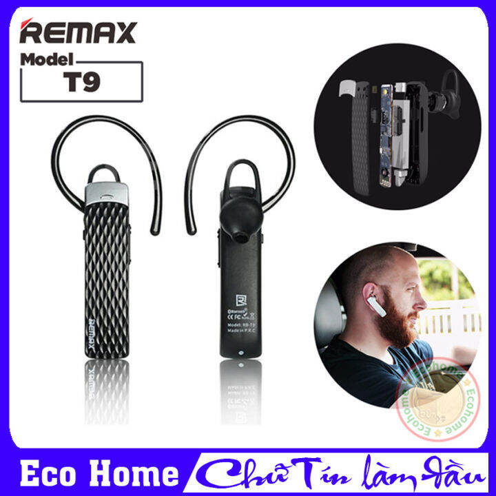 Pin cực trâu] Tai nghe Bluetooth Remax RB-T9 HD Voice, Tai Nghe Không Dây  Bluetooth