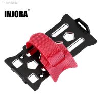 ✤™ INJORA Aluminum Battery Holder Tray Set with Straps for 1/24 Crawler SCX24 C10 Deadbolt JEEP JLU Upgrade Parts