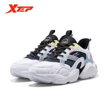 Xtep Women Running Shoes New Fashion Sports Sneakers Comfortable