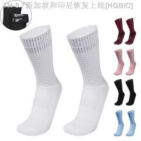 【hot】✽✣  New Aero Cycling Socks Silica Gel Non-slip Breathable Racing Men Calcetines Ciclismo