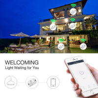 เบรกเกอร์ขนาดเล็ก10A Tuya Smart WIFI + 433,อุปกรณ์เปิดปิดอัจฉริยะ Tuya รีโมทคอนโทรลไร้สายควบคุมเวลาด้วยเสียงสวิตช์อัจฉริยะบ้านอัตโนมัติใช้ได้กับสมาร์ท Life A-Lexa-Gle Home