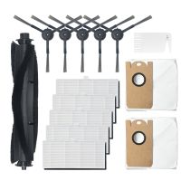 14Pcs Replaceble Side Brush Roll Brush Filter Accessories Set Parts for S9 Vacuum Cleaner Sweeper Replace for Home