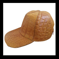 Cool Genuine Crocodile สีแทนสดใส่ หมวกแก็ป ขนาดของหมวก ไซต์มาตรฐาน ปรับระดับได้