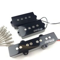 กีตาร์เบสการเก็บขึ้นไฟฟ้า Wilkinson 4สายสี่สาย P เบส Humbucker Pickup กีตาร์อุปกรณ์ WOPB WOJB