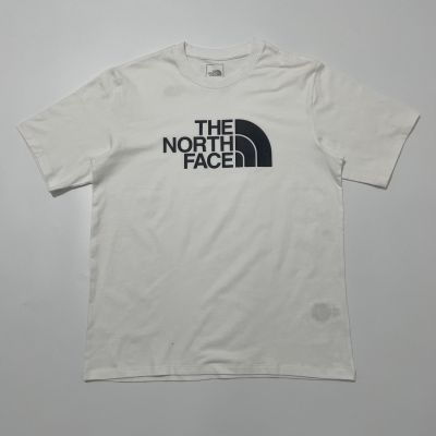 Cut-Thenorthfaceเย็บปักถักร้อยเสื้อยืดแขนสั้นฤดูใบไม้ผลิและฤดูร้อนสไตล์เดียวกันสำหรับผู้ชายและผู้หญิง7WCI