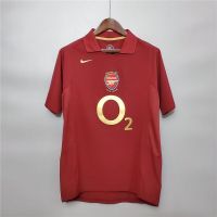 05/06 Arsenal Home Jersey Football Retro Soccer Shirt S-XXL